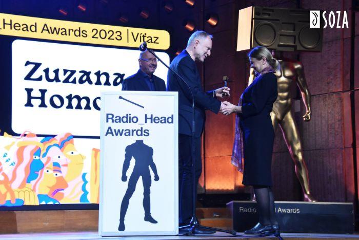 Zuzana Homolová získala cenu Radio Head Awards za prínos do rozvoja slovenskej hudobnej kultúry