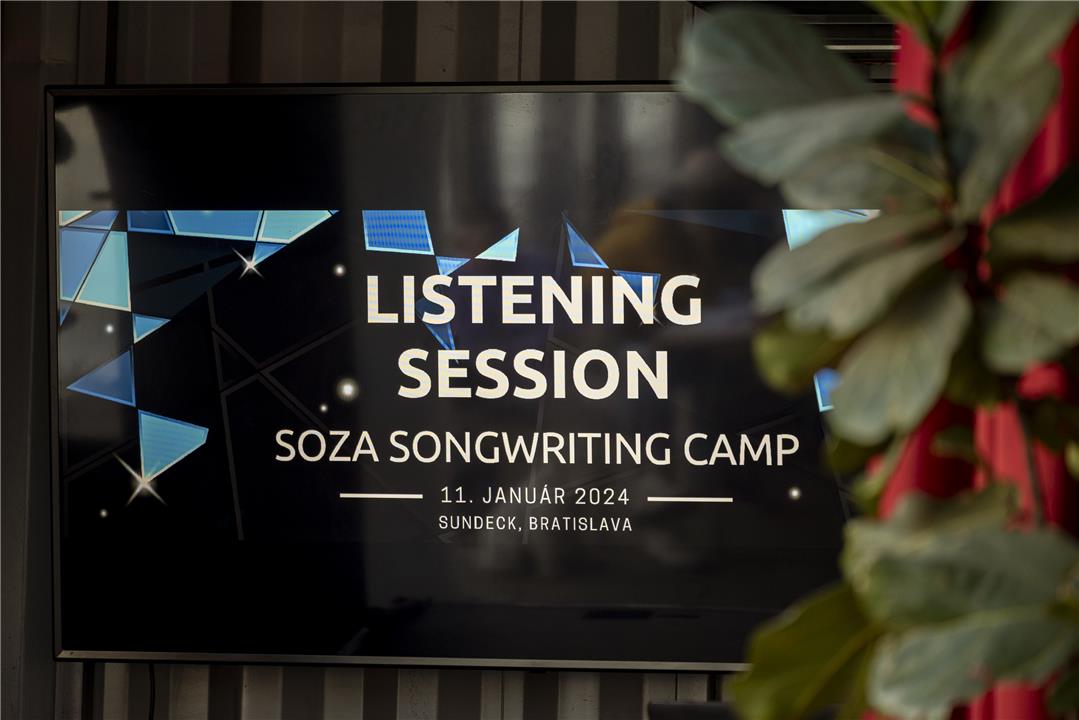 Predstavili sme piesne z prvého slovenského Songwriting Campu